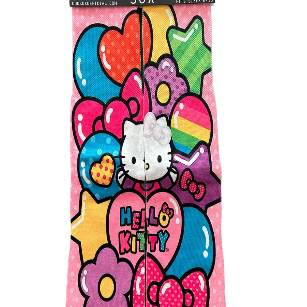 Hello Kitty Heart and Star Socks
